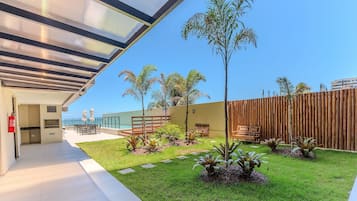 Eenvoudig appartement | Terras