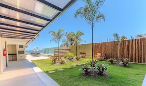 Apartamento básico | Terraço/pátio