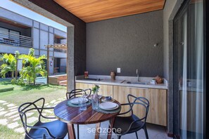 Dining - Studio in Cond. W/pool Near the Beach Cvkb0006 (São Miguel dos Milagres)