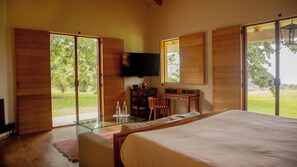 Deluxe Cottage, 4 Bedrooms, Private Pool, Garden View | View from room - Rancho El Salto-Villa with Private Pool (Naolinco)