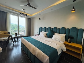 Chambre Double Élite, balcon, vue montagne | Wi-Fi gratuit
