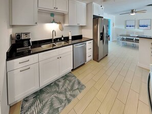 Microwave, oven, dishwasher