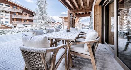 Yuki alpine apartment with spacious garden Châtel