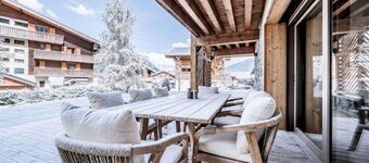 Yuki alpine apartment with spacious garden Châtel