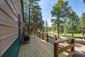 Terrace/patio - New Build | Cabin with Loft | Wildlife | Sleeps 6 (Alto)