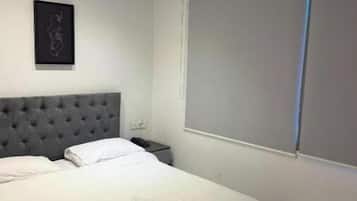 3 bedrooms, internet, bed sheets