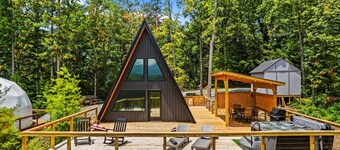 A-Frame Cabin In Smoky Mountains