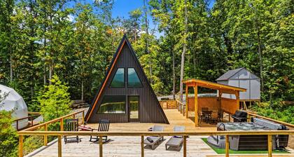 A-Frame Cabin In Smoky Mountains