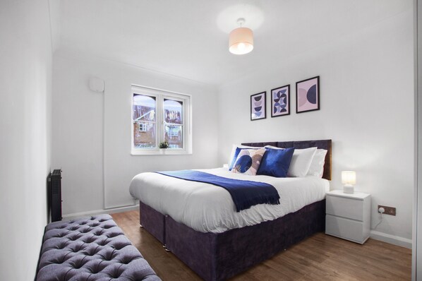 2 bedrooms, iron/ironing board, free WiFi, bed sheets