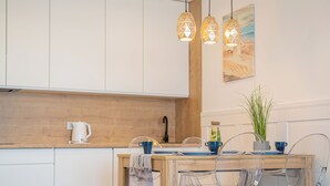 Apartment, Balcony, Beachside | Premium bedding, memory-foam beds, laptop workspace, blackout curtains - Apartamenty Przy Plaży - Posesja Plażowa (Grzybowo)