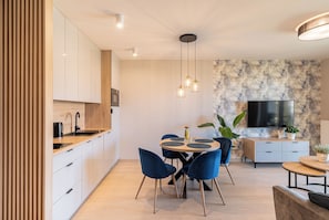 Apartment, Kitchenette, Beachside | Premium bedding, memory-foam beds, individually decorated - Apartamenty Przy Plaży - Posesja Plażowa (Grzybowo)