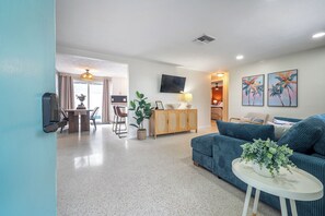 Smart-tv och böcker