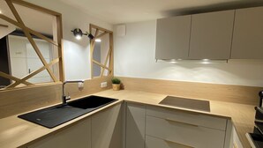 Coffee/tea maker, fridge, microwave, oven - House between Land and Sea - close to the beach - pets welcome! (Les Sables-d'Olonne)