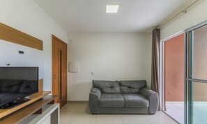 Basic Apartment | Living area - Condominium With a Pool 850m From Praia do Sul, Ilheus/ba VGT (Ilhéus)