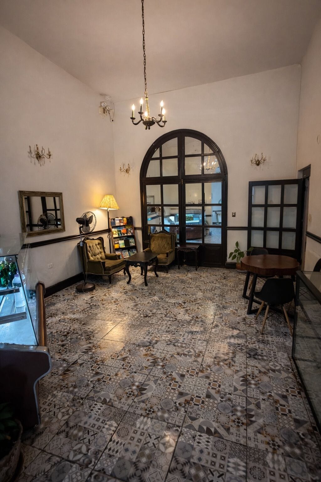 Sitteområde i lobbyen