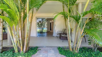 Apartamento básico | Detalhe da fachada