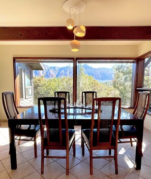 Dining - Sedona Escape with Stunning Red Rock Views and Private Hot Tub (Sedona)