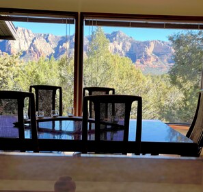 Dining - Sedona Escape with Stunning Red Rock Views and Private Hot Tub (Sedona)