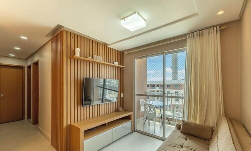 Apart 450m From the Beach in Cond. w/ Pool Var0302