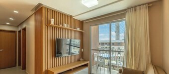 Apart 450m From the Beach in Cond. w/ Pool Var0302