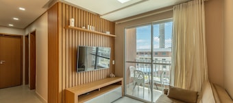 Apart 450m From the Beach in Cond. w/ Pool Var0302