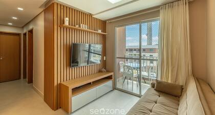 Apart 450m From the Beach in Cond. w/ Pool Var0302