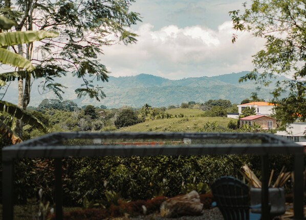 Luxury Suite, Mountain View | Living area | Fireplace - ORANGE  (Quimbaya)