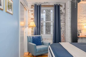 2 bedrooms, iron/ironing board, travel crib, WiFi