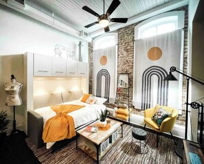 1 sovrum, strykjärn/strykbräda, resesäng och wi-fi