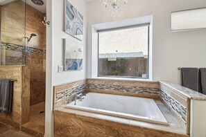 Douche, serviettes fournies