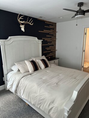4 bedrooms, iron/ironing board, travel crib, free WiFi