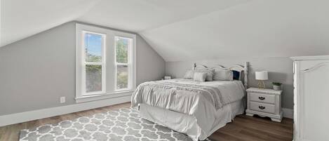 2 chambres, fer et planche Ă repasser, Wi-Fi gratuit, draps fournis