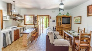 TV, fireplace, stereo