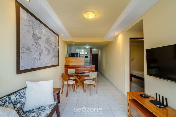 Basic Apartment | Living area - Modern Apartment Near the Beach Rvp0502 (João Pessoa)