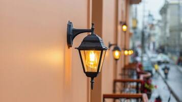 Fachada de la propiedad