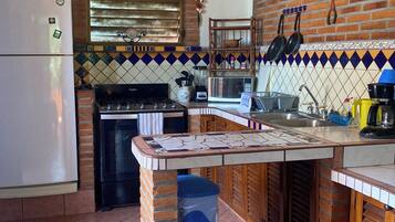 Microwave, oven, stovetop