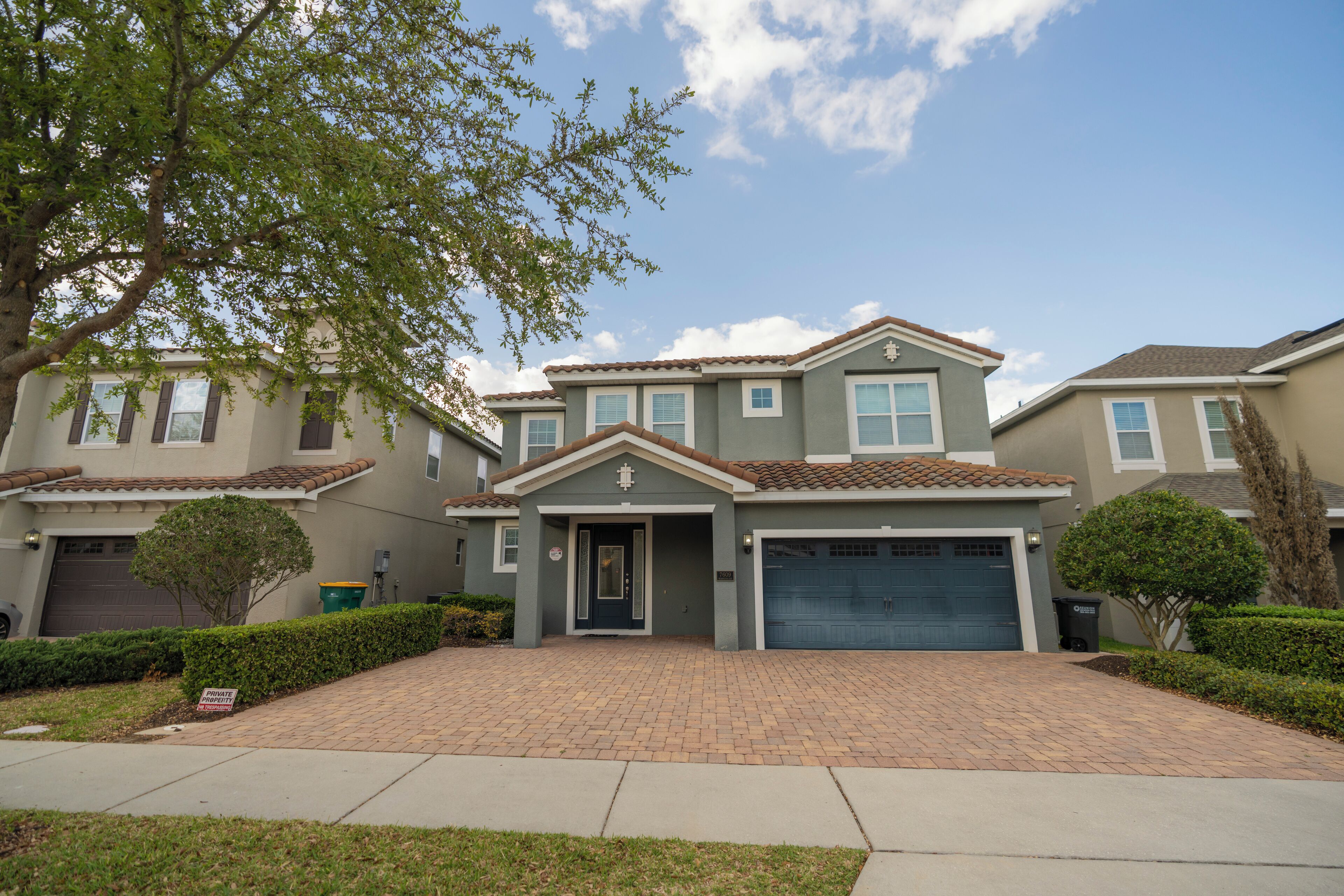 Façade de l’hébergement