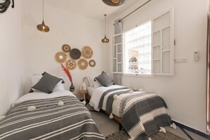 Habitación con 1 cama matrimonial o 2 individuales | Wifi gratis 