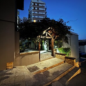 Front of property – evening/night - Room & Parking (Potenza)