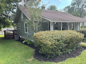 Exterior - The Sage | Whimsical Cottage Near IU, Downtown | 2 BR ·1 Bath ·Sleeps 5 (Bloomington)