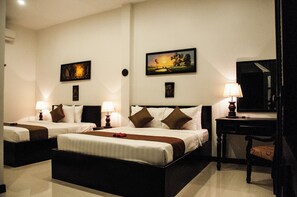 5 chambres, accès Internet, draps fournis