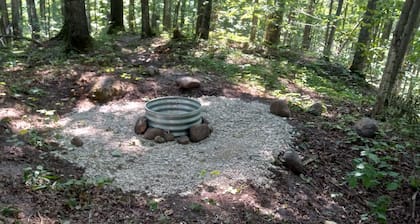 Lovely campground in Boyne City for a peaceful getaway. Very off grid camp site