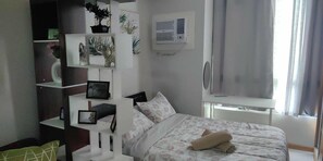 1 chambre, fer et planche à repasser, Wi-Fi, draps fournis