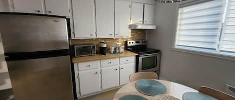 Microwave, oven, stovetop
