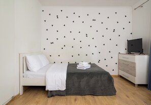 1 chambre, fer et planche à repasser, Wi-Fi, draps fournis