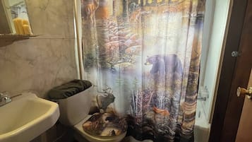 Towels, soap, toilet paper
