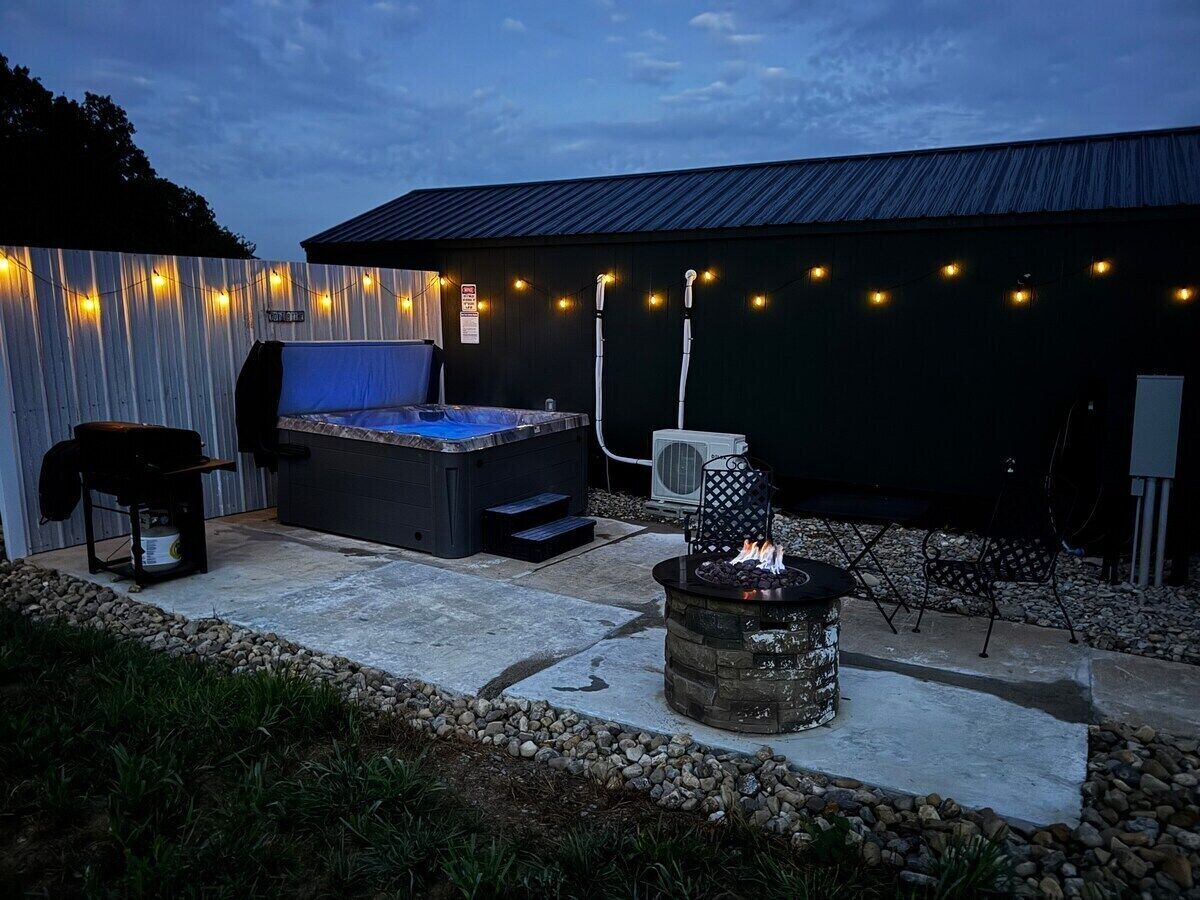 Outdoor spabad
