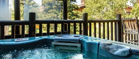 Bain à remous extérieur