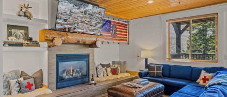 Smart TV, fireplace, offices