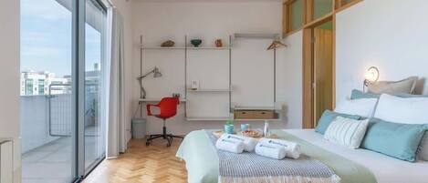 1 soveværelse, strygejern/strygebræt, weekendseng, gratis Wi-Fi